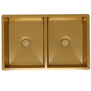 Мойка кухонная Reflexion Garda 70-GD RX2170GD брашированное золото